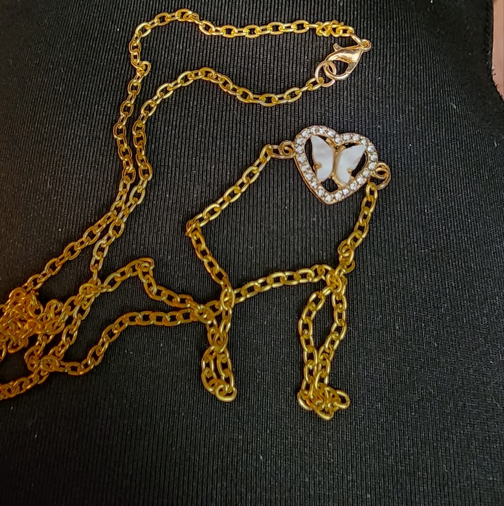 Beautiful Butterfly Necklace